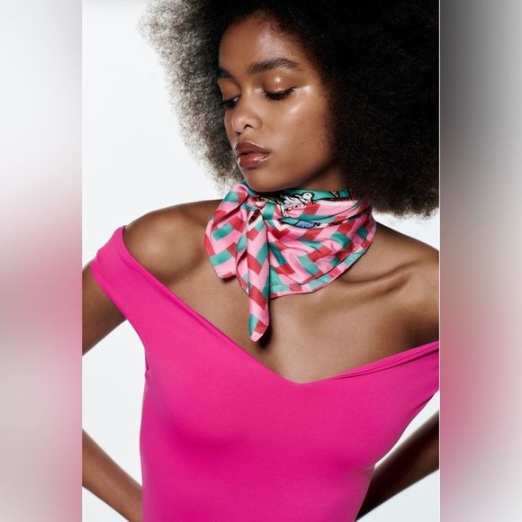 ZARA STRETCH BODYSUIT  - Picture 1 of 10